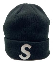 SUPREME×New Era（シュプリーム×ニューエラ）の古着「ニットキャップ」｜ブラック