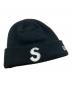 中古・古着 Supreme (シュプリーム) New Era (ニューエラ) ニットキャップ ブラック サイズ:-：7000円