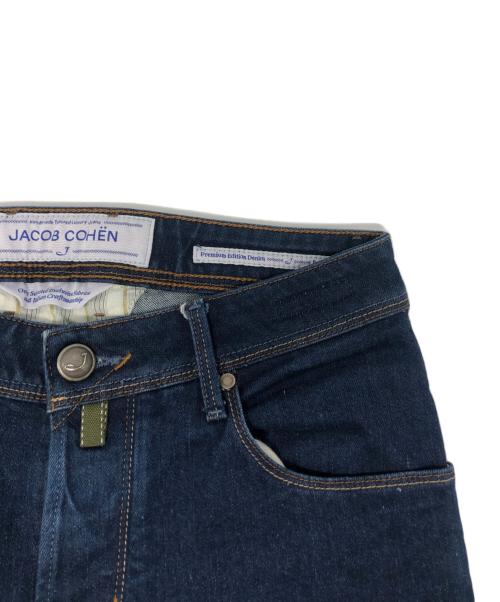 JACOB COHEN（ヤコブコーエン）JACOB COHEN (ヤコブコーエン) ハラコパッチデニムパンツ/J622 インディゴ サイズ:29の古着・服飾アイテム