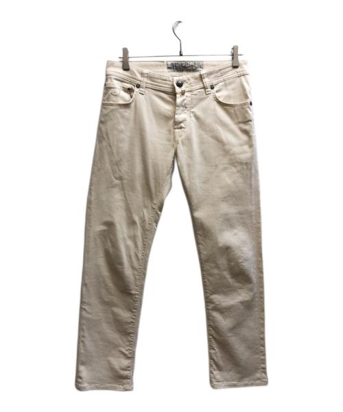 JACOB COHEN（ヤコブコーエン）JACOB COHEN (ヤコブコーエン) デニムパンツ/PW622 アイボリー サイズ:31の古着・服飾アイテム