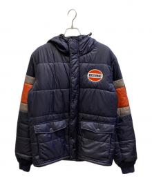 Hysteric Glamour（ヒステリックグラマー）の古着「中綿ロゴワッペンジャケット / 0263AB03」｜ネイビー