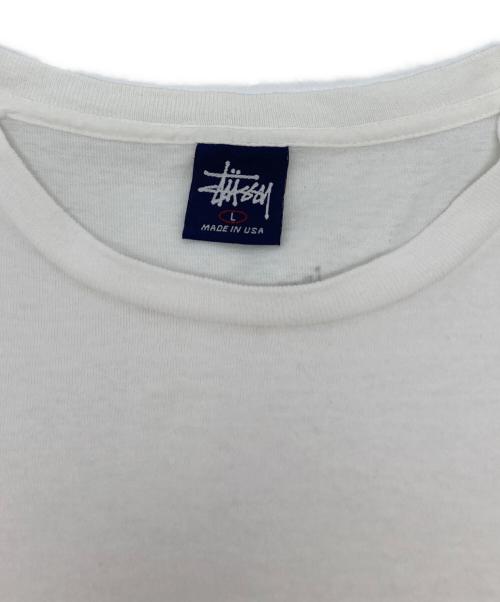 stussy（ステューシー）stussy (ステューシー) Okay Big Boys Tee ホワイト サイズ:Lの古着・服飾アイテム