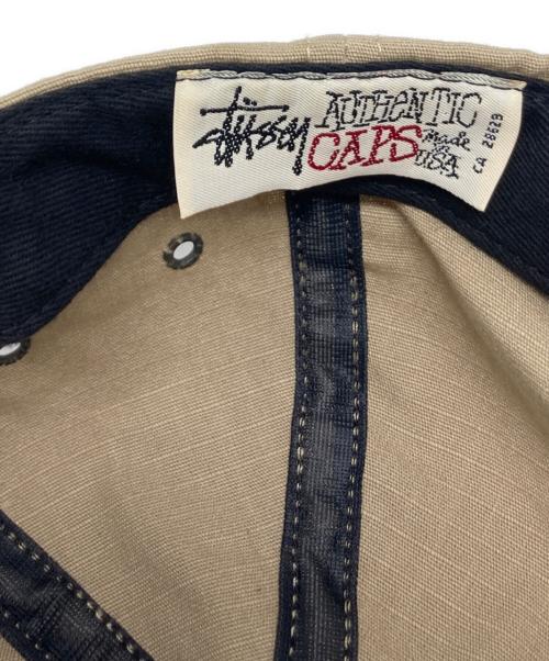 stussy（ステューシー）stussy (ステューシー) ベースボールキャップ カーキ サイズ:₋の古着・服飾アイテム