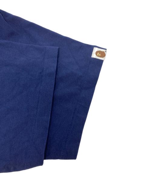 A BATHING APE（アベイシングエイプ）A BATHING APE (アベイシングエイプ) APE TARGET TEE/001TEM301303M ネイビー サイズ:Lの古着・服飾アイテム