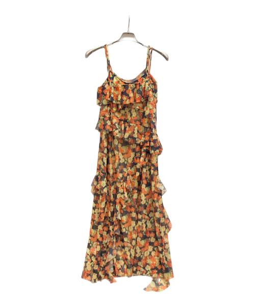 MAISON SPECIAL（メゾンスペシャル）MAISON SPECIAL (メゾンスペシャル) Flower Camisole Dress オレンジ サイズ:38 未使用品の古着・服飾アイテム