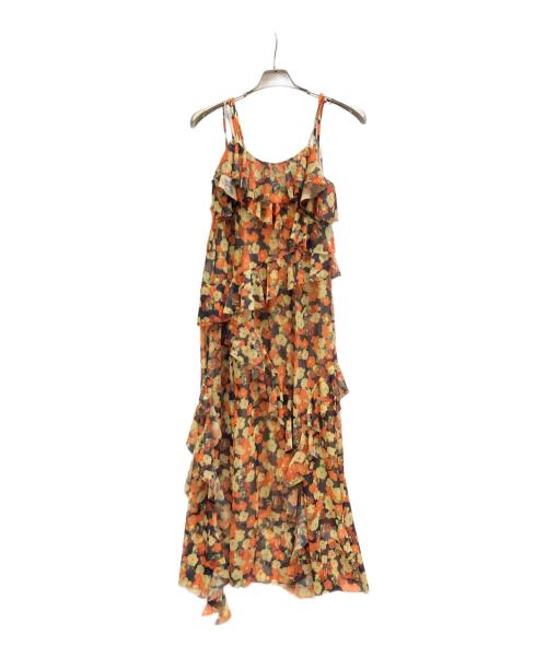 MAISON SPECIAL（メゾンスペシャル）MAISON SPECIAL (メゾンスペシャル) Flower Camisole Dress オレンジ サイズ:38 未使用品の古着・服飾アイテム