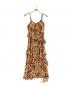 MAISON SPECIAL（メゾンスペシャル）の古着「Flower Camisole Dress」｜オレンジ