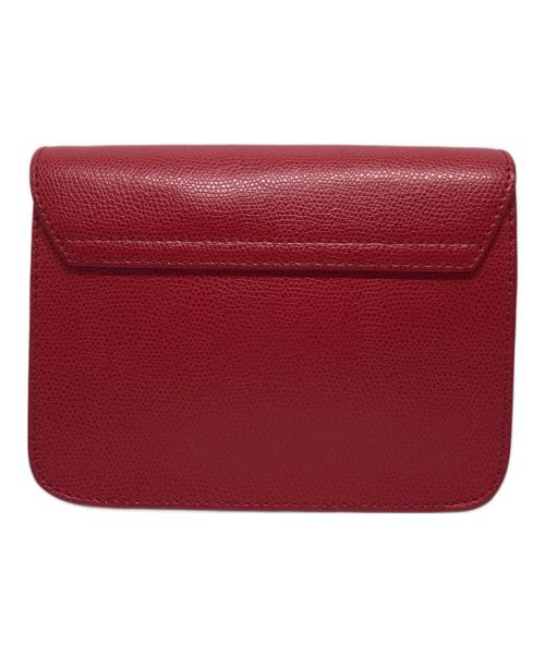 FURLA（フルラ）FURLA (フルラ) メトロポリスショルダーバッグ レッドの古着・服飾アイテム