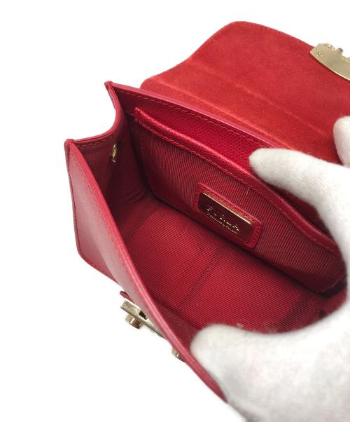FURLA（フルラ）FURLA (フルラ) メトロポリスショルダーバッグ レッドの古着・服飾アイテム