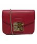 FURLA（フルラ）の古着「メトロポリスショルダーバッグ」｜レッド