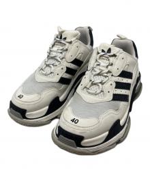BALENCIAGA×adidas（バレンシアガ×アディダス）の古着「TRIPLE S/712821」｜ホワイト