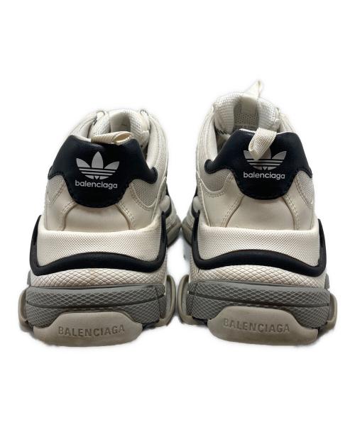 BALENCIAGA（バレンシアガ）BALENCIAGA (バレンシアガ) adidas (アディダス) TRIPLE S/712821 ホワイト サイズ:UK6の古着・服飾アイテム