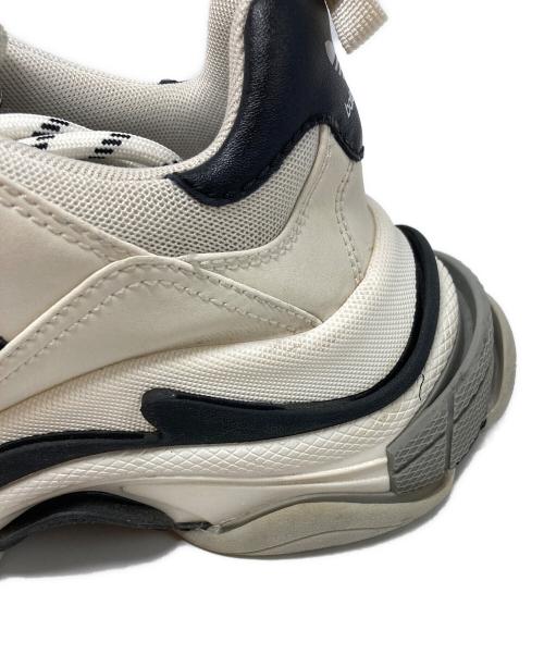 BALENCIAGA（バレンシアガ）BALENCIAGA (バレンシアガ) adidas (アディダス) TRIPLE S/712821 ホワイト サイズ:UK6の古着・服飾アイテム
