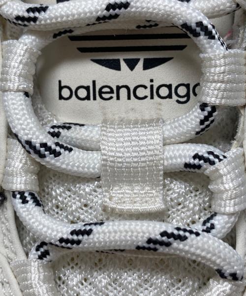 BALENCIAGA（バレンシアガ）BALENCIAGA (バレンシアガ) adidas (アディダス) TRIPLE S/712821 ホワイト サイズ:UK6の古着・服飾アイテム