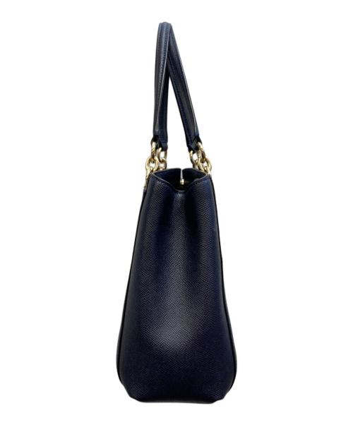 COACH（コーチ）COACH (コーチ) ミネッタ クロスボディ 2WAYバッグ ネイビーの古着・服飾アイテム