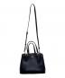 COACH (コーチ) ミネッタ クロスボディ 2WAYバッグ ネイビー：6000円