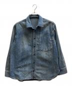 Plageプラージュ）の古着「les Tendre DENIM シャツ」｜インディゴ