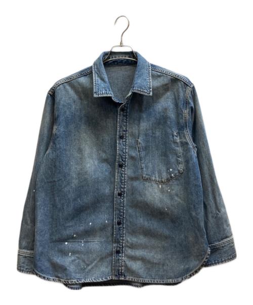 Plage（プラージュ）Plage (プラージュ) les Tendre DENIM シャツ インディゴ サイズ:FREE 未使用品の古着・服飾アイテム