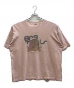 REMI RELIEFレミレリーフ）の古着「HARD SP加工20/天竺BIGサイズT」｜ピンク