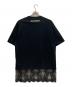 ARCHIVE STANCE (アーカイブスタンス) JOURNAL STANDARD relume (ジャーナルスタンダード レリューム) lace switching Tee ブラック サイズ:FREE 未使用品：10000円