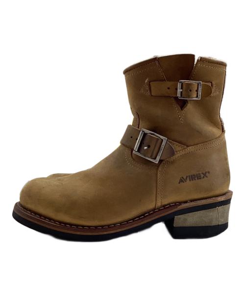 AVIREX（アヴィレックス）AVIREX (アヴィレックス) エンジニアブーツ ブラウン サイズ:US8の古着・服飾アイテム