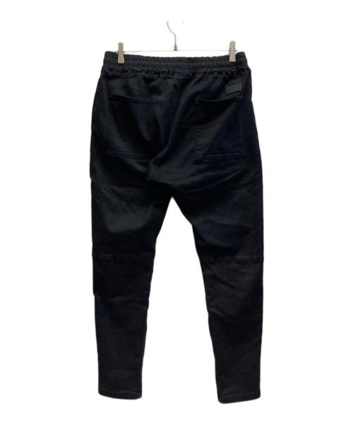 DANKE SCHON（ダンケ シェーン）Danke schon (ダンケ シェーン) PREMIUM SUPER STRETCH TC BLACK FLAP PANTS ブラック サイズ:34の古着・服飾アイテム