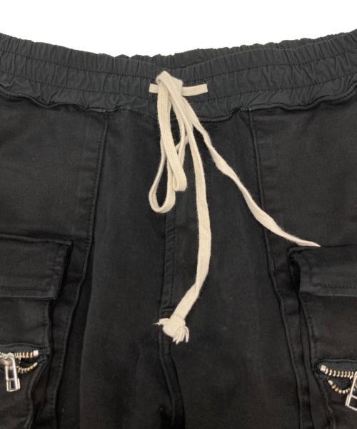 DANKE SCHON（ダンケ シェーン）Danke schon (ダンケ シェーン) PREMIUM SUPER STRETCH TC BLACK FLAP PANTS ブラック サイズ:34の古着・服飾アイテム