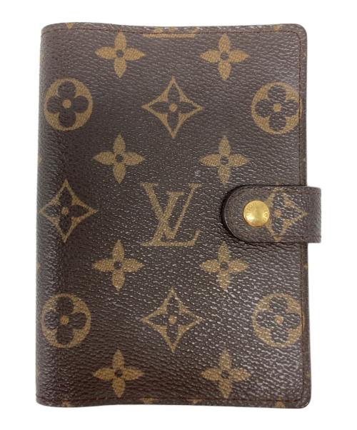 LOUIS VUITTON（ルイ ヴィトン）LOUIS VUITTON (ルイ ヴィトン) 手帳カバー ブラウンの古着・服飾アイテム
