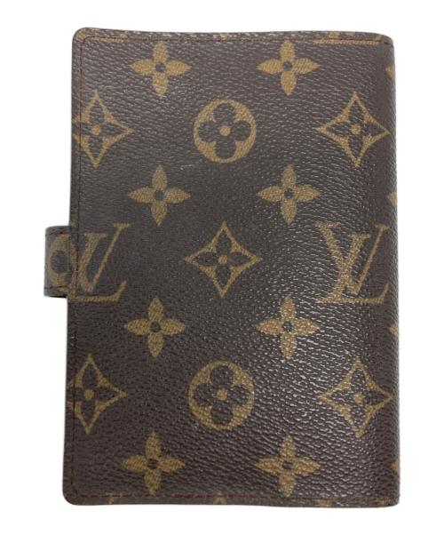 LOUIS VUITTON（ルイ ヴィトン）LOUIS VUITTON (ルイ ヴィトン) 手帳カバー ブラウンの古着・服飾アイテム
