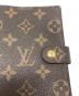 中古・古着 LOUIS VUITTON (ルイ ヴィトン) 手帳カバー ブラウン：10000円