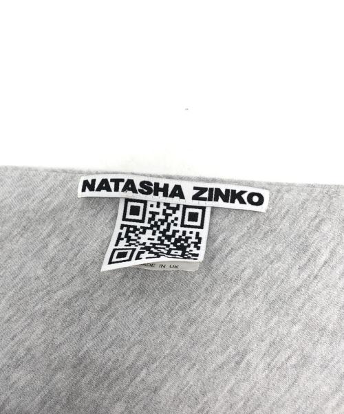 NATASHA ZINKO（ナターシャジンコ）NATASHA ZINKO (ナターシャジンコ) バンダナスカーフ グレーの古着・服飾アイテム
