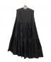 ELLA (エラ) shirring tiered onepiece ブラック サイズ:FREE：6000円