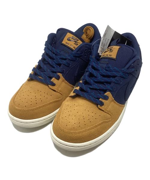 NIKE（ナイキ）NIKE (ナイキ) Nike SB Dunk Low Pro Premium Men's Shoes ネイビー×ベージュ サイズ:US8.5 未使用品の古着・服飾アイテム