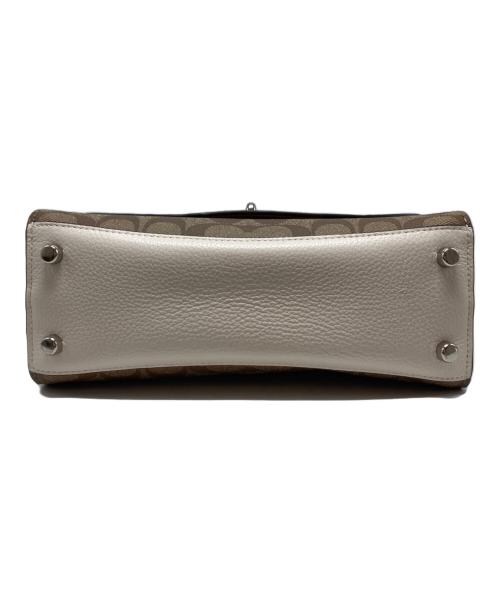 COACH（コーチ）COACH (コーチ) DISNEY (ディズニー) ダンボシグネチャーミックスティリーショルダーバッグ / 91120 ベージュの古着・服飾アイテム