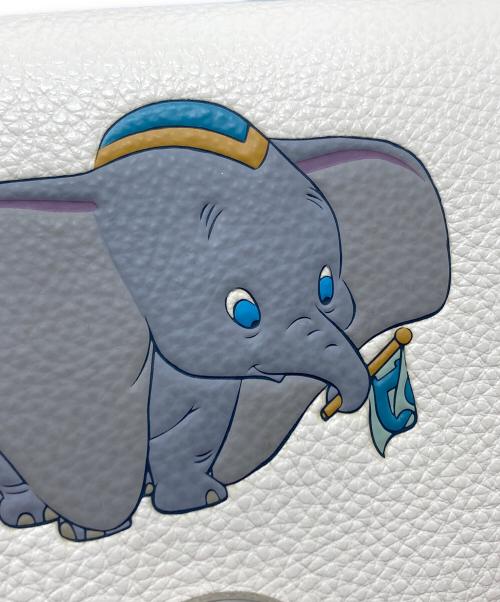 COACH（コーチ）COACH (コーチ) DISNEY (ディズニー) ダンボシグネチャーミックスティリーショルダーバッグ / 91120 ベージュの古着・服飾アイテム