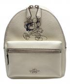COACH×DISNEYコーチ×ディズニー）の古着「ミニーマウスリュック / F29353」｜ホワイト