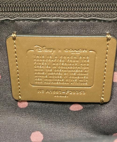 COACH（コーチ）COACH (コーチ) Disney (ディズニー) ミニーマウスリュック / F29353 ホワイトの古着・服飾アイテム