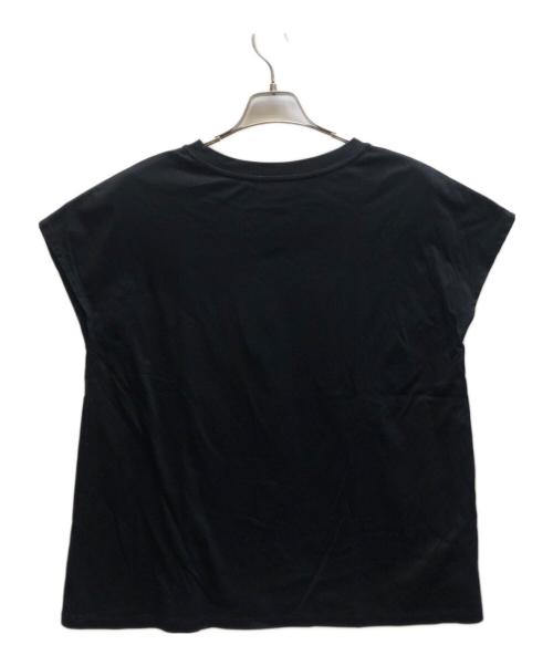 DEUXIEME CLASSE（ドゥーズィエム クラス）Deuxieme Classe (ドゥーズィエム クラス) フレンチスリーブ Tシャツ ブラック サイズ:-の古着・服飾アイテム