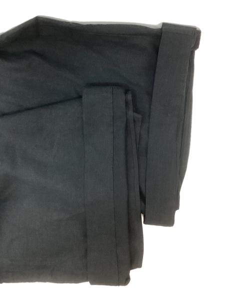 DEUXIEME CLASSE（ドゥーズィエム クラス）DEUXIEME CLASSE (ドゥーズィエム クラス) Cotton Linen Relax パンツ/26030500824010 ブラック サイズ:36の古着・服飾アイテム