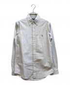 RALPH LAURENラルフローレン）の古着「ボタンダウンシャツ」｜グレー