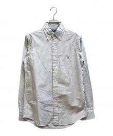 RALPH LAUREN（ラルフローレン）の古着「ボタンダウンシャツ」｜グレー