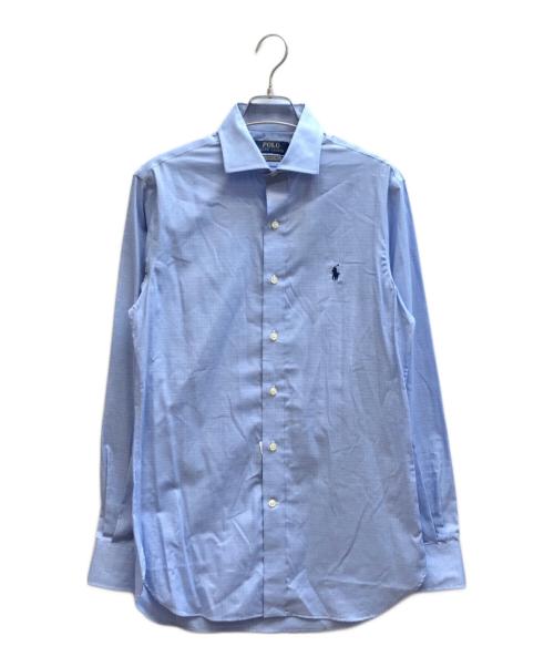 POLO RALPH LAUREN（ポロ・ラルフローレン）POLO RALPH LAUREN (ポロ・ラルフローレン) ボタンダウンシャツ スカイブルー サイズ:37/14 1/2 未使用品の古着・服飾アイテム