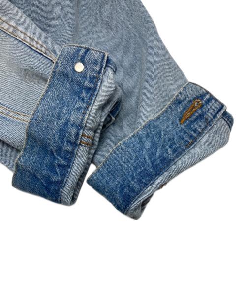 BALENCIAGA（バレンシアガ）BALENCIAGA (バレンシアガ) バックロゴデニムジャケット インディゴ サイズ:48の古着・服飾アイテム