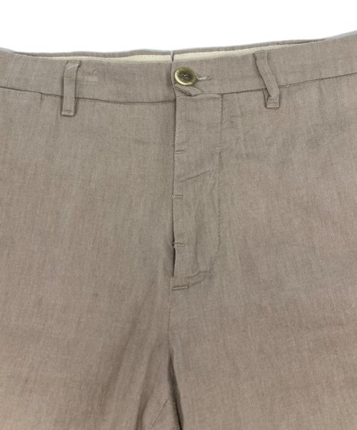 LARDINI（ラルディーニ）LARDINI (ラルディーニ) リネンブレンドハーフパンツ カーキ サイズ:44の古着・服飾アイテム