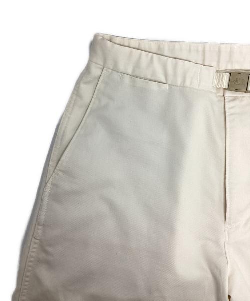 THE NORTH FACE（ザ ノース フェイス）THE NORTH FACE (ザ ノース フェイス) Stretch Twill Wide Tapered Pants/NT5302N アイボリー サイズ:30の古着・服飾アイテム