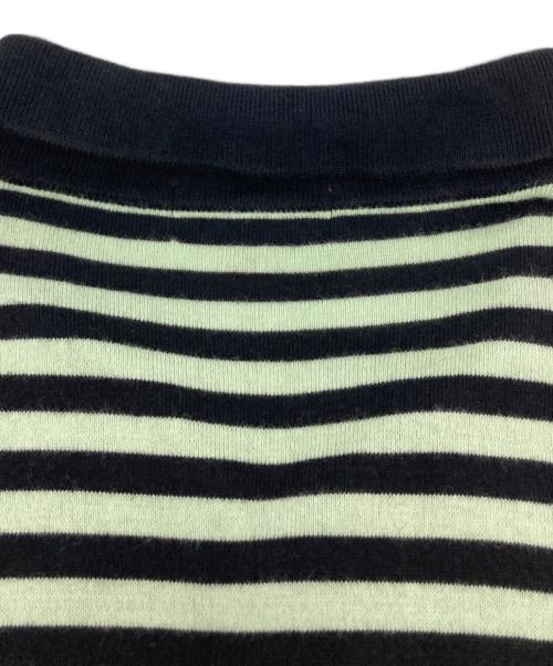 SUPREME（シュプリーム）Supreme (シュプリーム) Striped Knit グリーン×ブラック サイズ:Mの古着・服飾アイテム