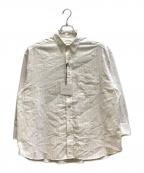Couture d'adamクチュールドアダム）の古着「Margaret Embroidery oversized Shirt  / 26SS-032」｜ホワイト