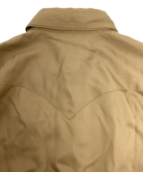 Couture d'adam（クチュールドアダム）Couture d'adam (クチュールドアダム) Rayon Ranch Shirt/25AW-076 ベージュ サイズ:38の古着・服飾アイテム