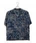 COUTURE D'ADAM（クチュールドアダム）の古着「Open Coller Bandana Shirt」｜ネイビー