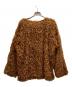 Couture d'adam (クチュールドアダム) Bird/Feather-Tee Shirt/24AW-064 ブラウン サイズ:42 未使用品：10000円